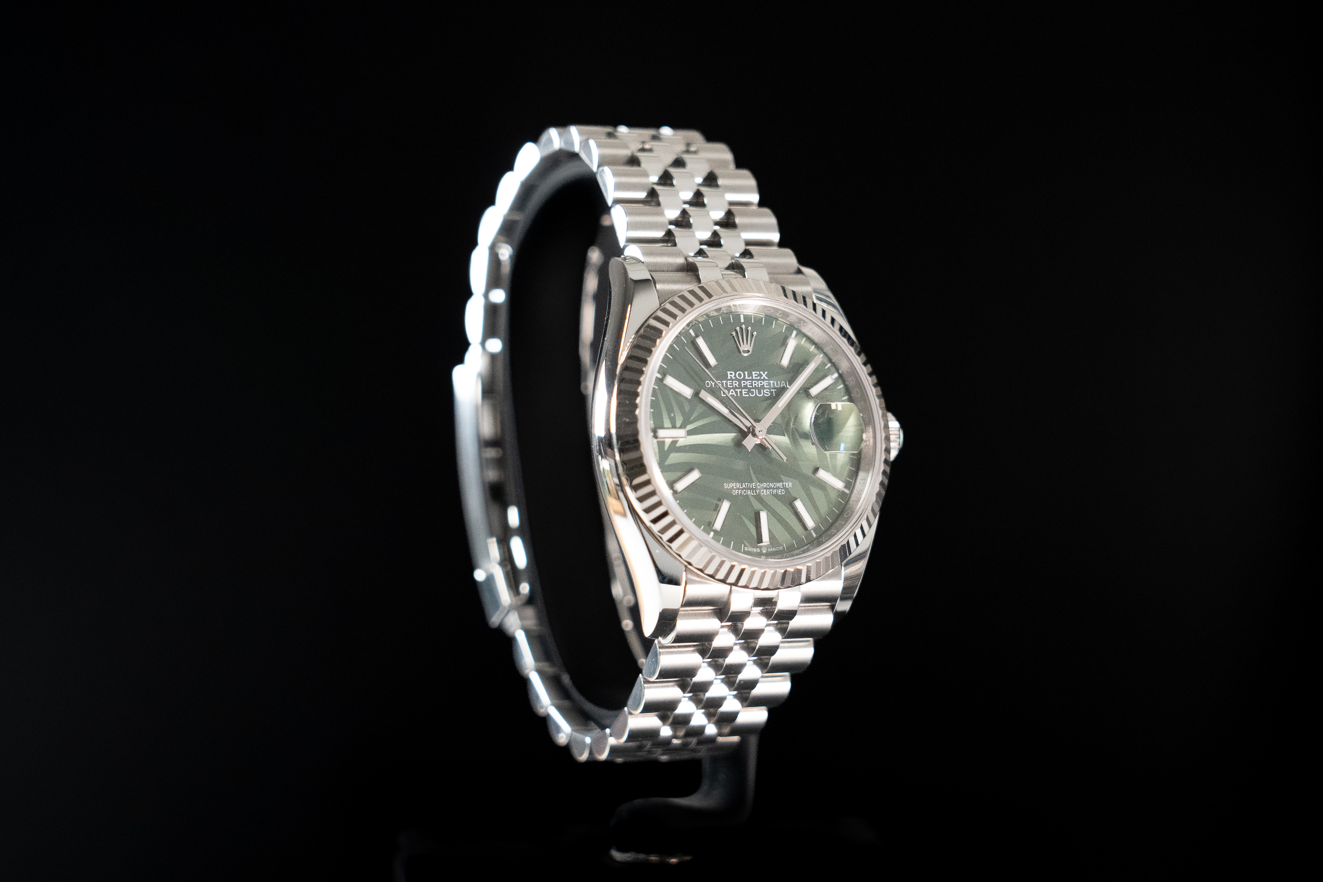 Datejust Green Palm Motif — vue 8