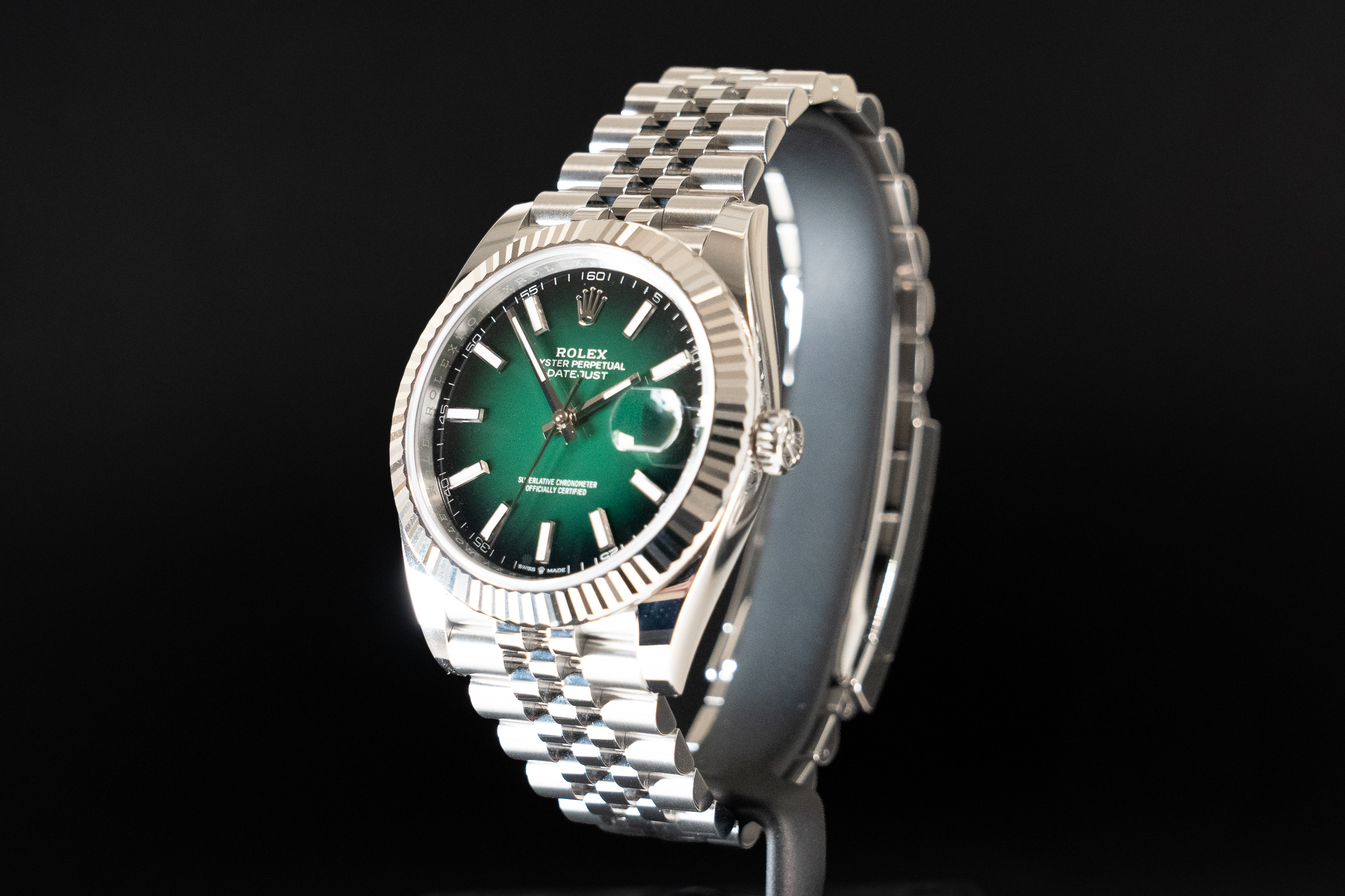 Datejust vert ombrée — vue 2