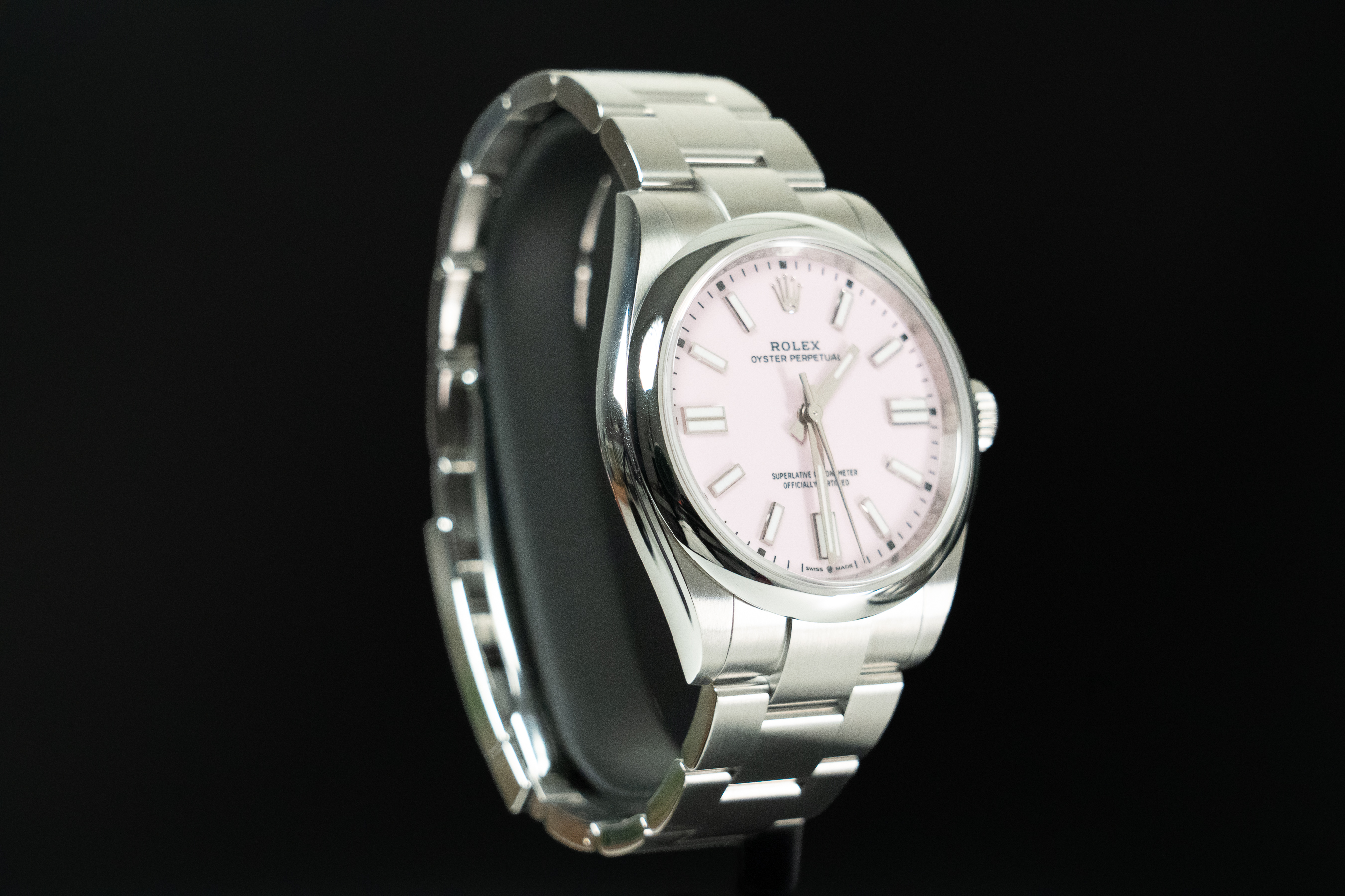 Oyster Perpetual cadran rose — vue 8